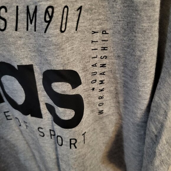 MENS ADIDAS COMFORT T-SHIRT SZ 2XL - Picture 2 of 4